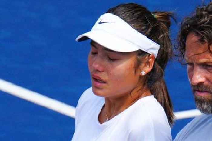 Tennis superstar Emma Raducanu spotted in tears just days before US Open