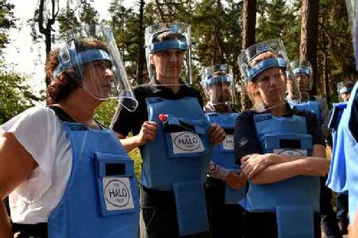 Praise for Thornhill-based charity helping remove landmines from Ukraine