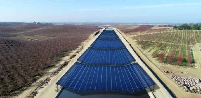 Solar Panels Across Canals: California Pilot Project Could Power Millions of Homes