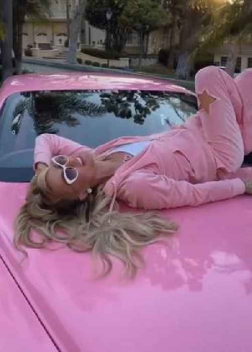 Paris Hilton Supports Britney Spears' New Single by Dancing on Her Pink Bentley