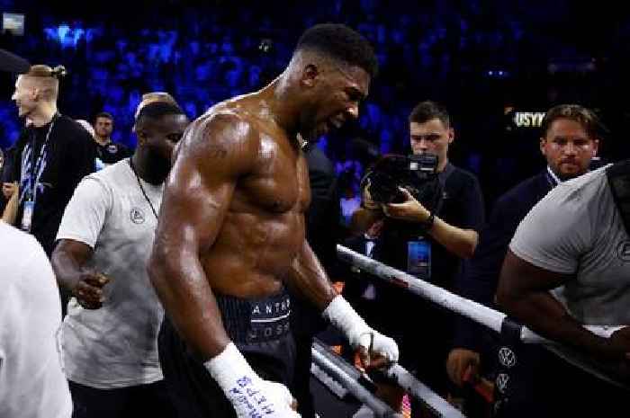 Anthony Joshua's coach reveals date former heavyweight champion will return to ring