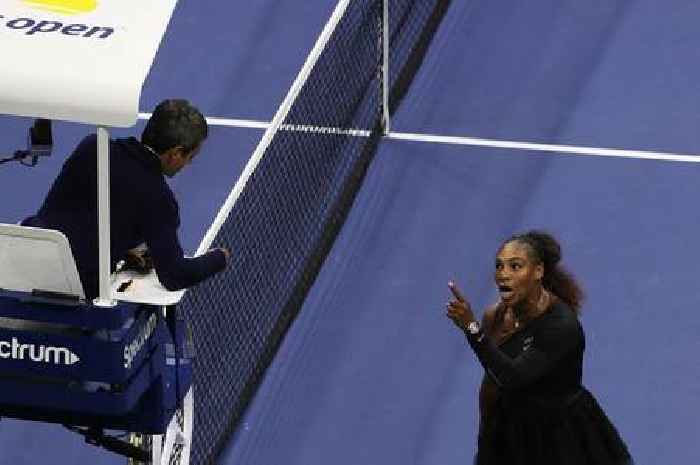 Serena Williams called umpire 