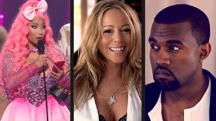 Nicki Minaj Thanks Rivals Kanye West + Mariah Carey During VMA Speech