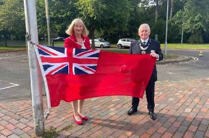 East Renfrewshire Council raises flag in honour of brave Navy men and women