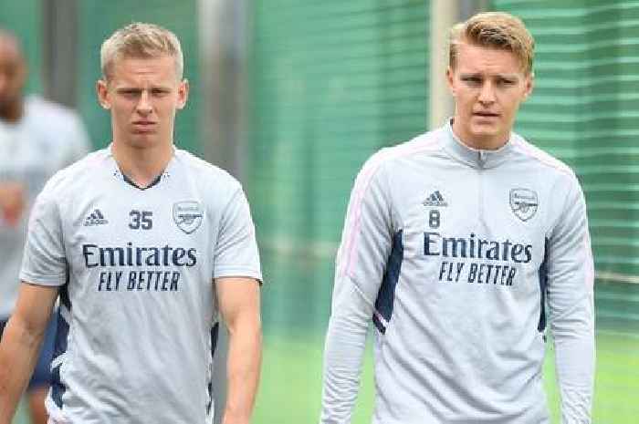 Oleksandr Zinchenko fails to train as Arsenal give update on Martin Odegaard ahead of Man United