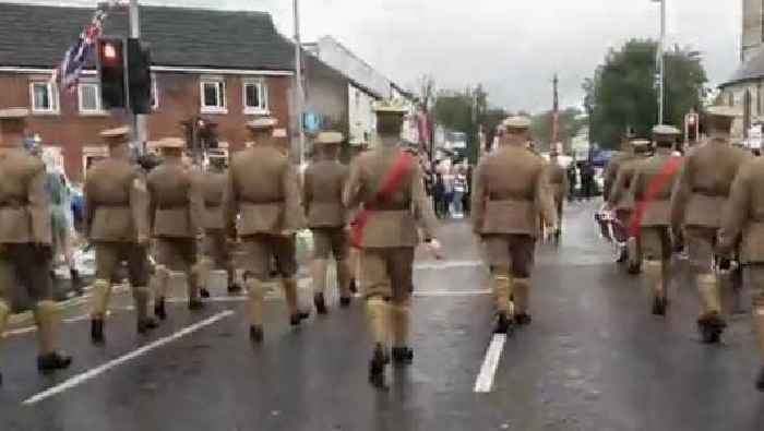 Parade in memory of UVF killer Brian Robinson