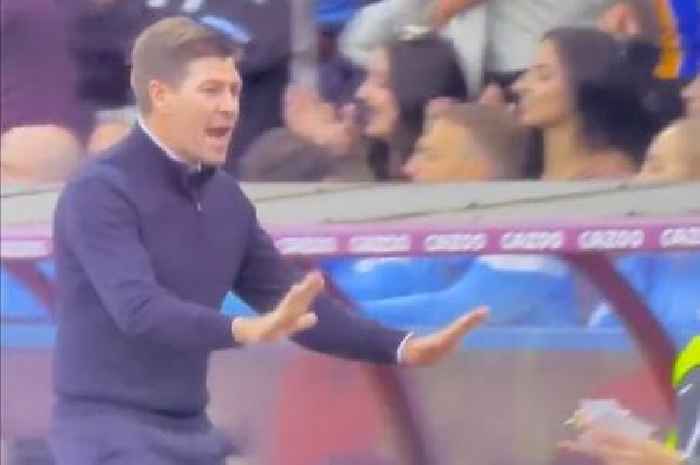 Steven Gerrard becomes instant meme as he channels inner Ralph Hasenhuttl