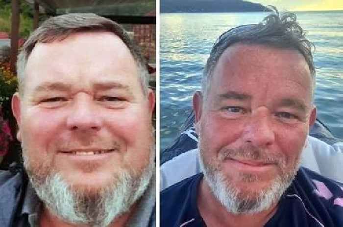 Beer-loving man sheds nine stone to honour dying stepdad's wish