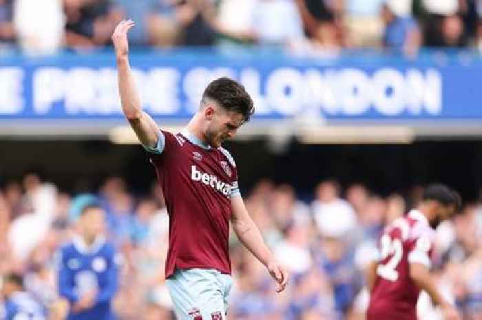 Furious Declan Rice makes Chelsea claim after controversial VAR decision against West Ham