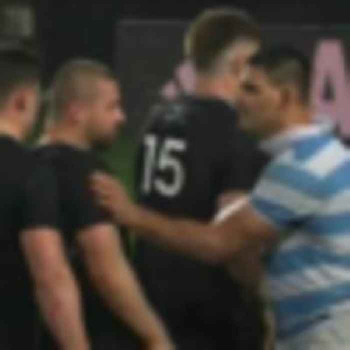 All Blacks v Argentina: Pablo Matera refuses to shake hand of All Blacks hooker Dane Coles