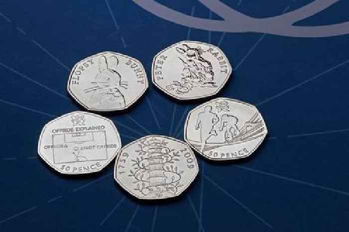 50p coin on sale for £10,000 on eBay - because of a tiny defect