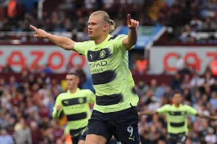 Man City superstar Erling Haaland delivers one-word verdict on Aston Villa