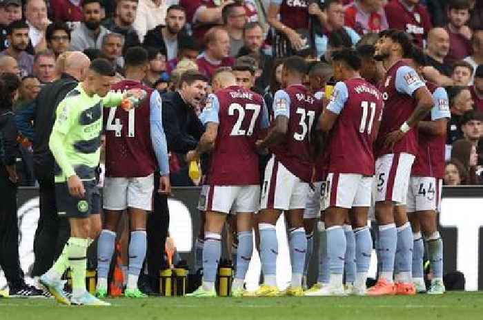 What Steven Gerrard did with his coaching staff as Pep Guardiola lauds Aston Villa menace