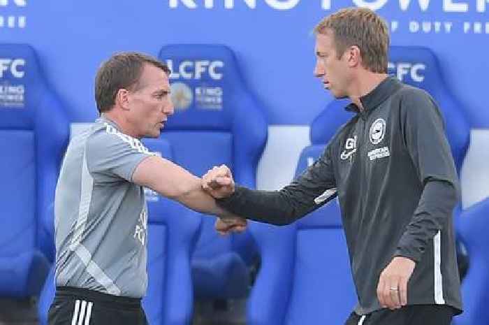 Brighton boss delivers 'difficult' verdict on Brendan Rodgers and Leicester City struggles