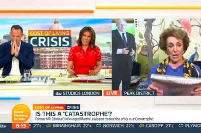 Good Morning Britain's Martin Lewis gives angry response to Edwina Currie's energy tips