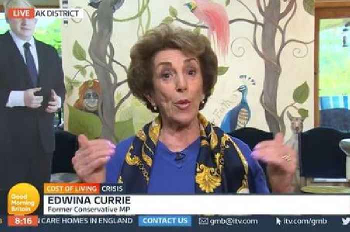 ITV Good Morning Britain viewers slam 'deranged' item in Edwina Currie's home as Lorraine steps in
