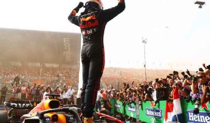 Max Verstappen departing in private Jet after winning 2022 Dutch F1 GP