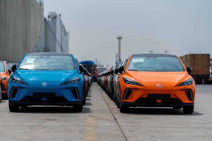 Xinhua Silk Road: First batch of SAIC Motor MG's new pure electric models arrive in Europe