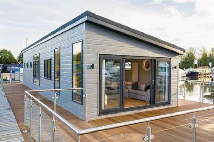 In pictures: Stunning floating home alongside River Severn