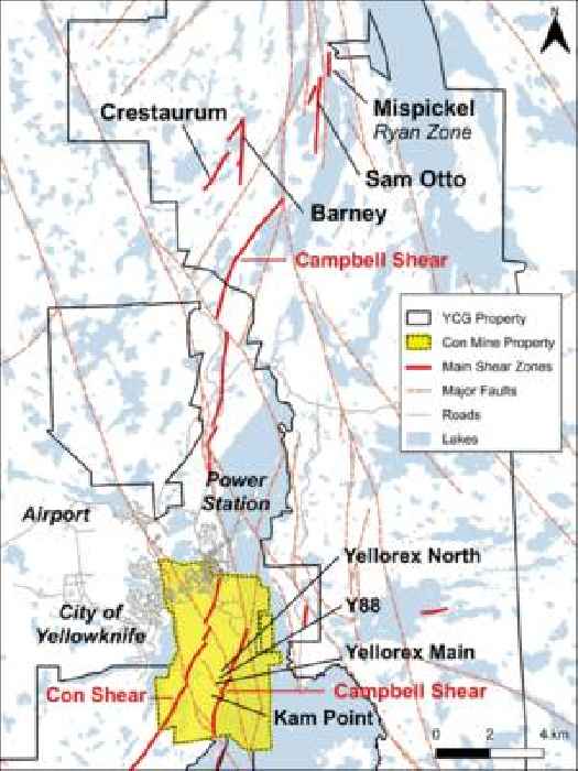 Gold Terra Announces Initial Mineral Resource Estimate: 109,000 Gold Ounces Indicated and 432,000 Gold Ounces Inferred on the Con Mine Option Property, NWT