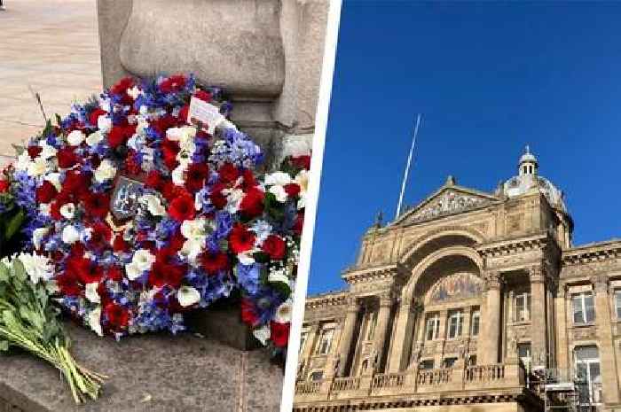 Birmingham councillors pay tribute to Queen Elizabeth II
