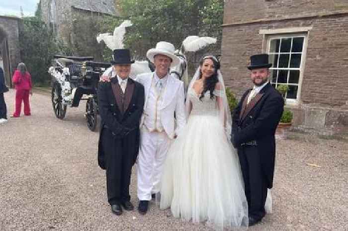 Happy Mondays star Bez marries long-term girlfriend in sleepy Herefordshire