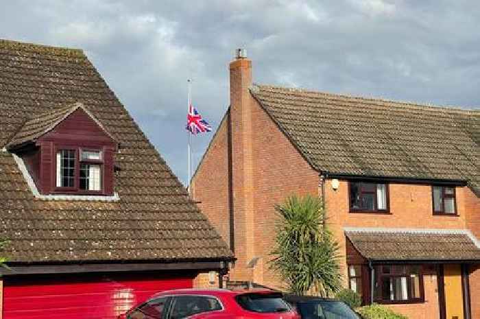 Flags fly at half-mast all across Yeovil as town mourns death of Queen Elizabeth II