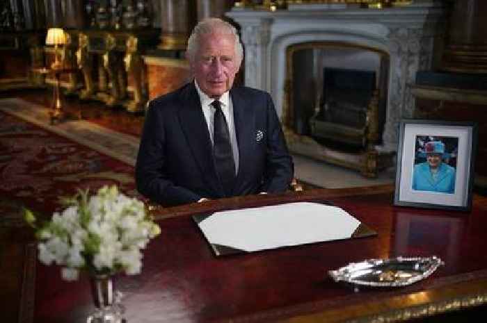 King Charles sends a message to Prince Harry and Meghan in his first speech since the Queen's death