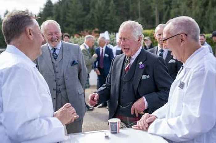 One of King Charles III last duties as Prince was a visit to New Lanark