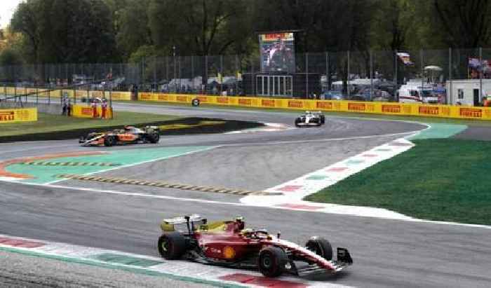 Second Free Practice Results 2022 Italian F1 Grand Prix