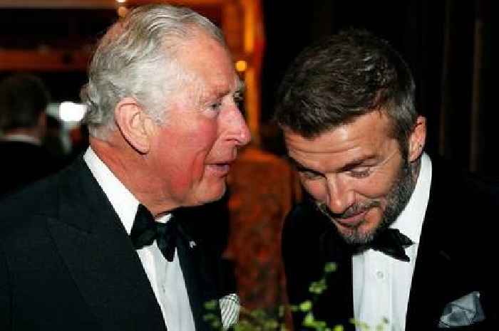 Sport-loving King Charles 'very easy to get along with', according to David Beckham