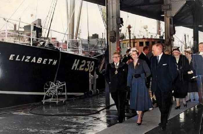 The day the Queen came to Hull's Fish Dock