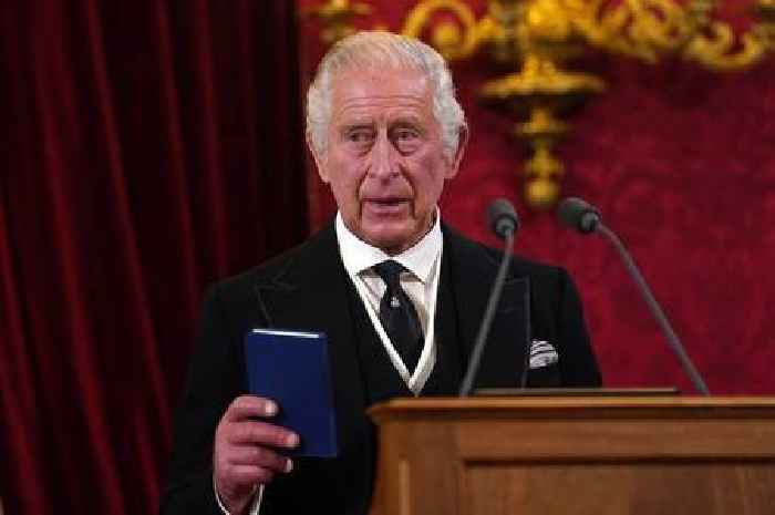 When and where is Stoke-on-Trent's proclamation ceremony for King Charles III?