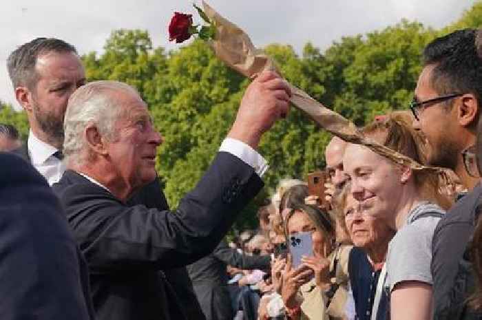 Kisses from  the public and speaking from the heart - Charles to be an open and informal king