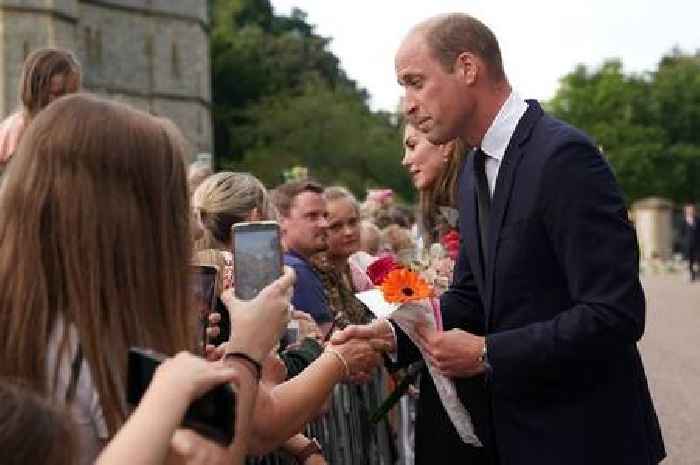 Kate Middleton's touching gesture as Prince William pulls adorable faces at baby in crowd