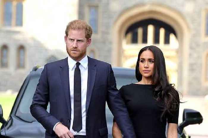 Prince Harry praises 'darling wife' Meghan Markle in tribute to The Queen