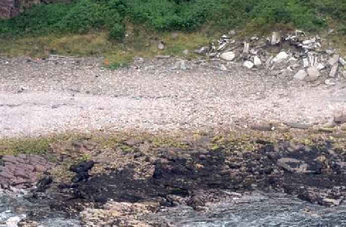  Civil Air Support Photographic Mission Surveys Beach Cleaning Target Areas in Scotland