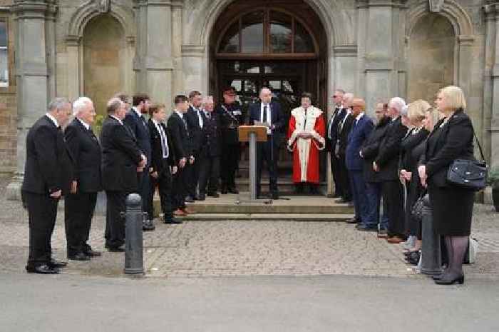 Falkirk joins historic events as King Charles III is proclaimed the new monarch