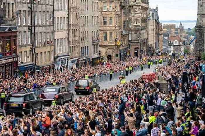Queen's coffin procession in Edinburgh - timeline of Monday's events as King to arrive in capital