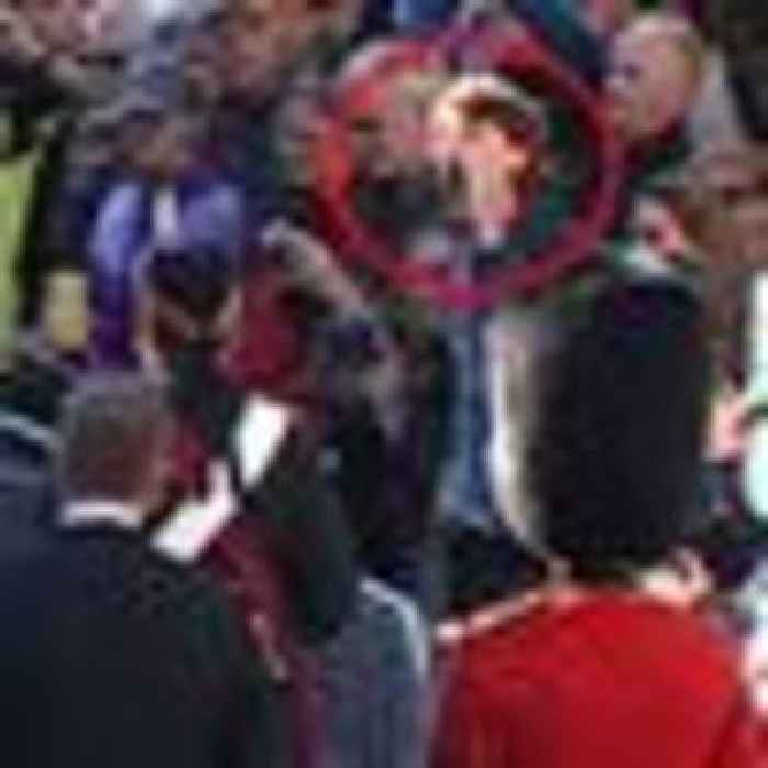 Man arrested after heckling Prince Andrew during royal procession
