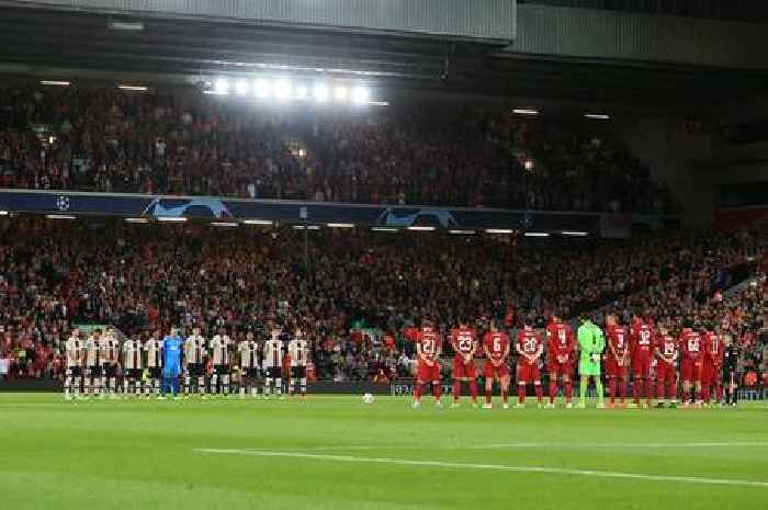 Liverpool fans show respect for Queen as silence is almost impeccably observed