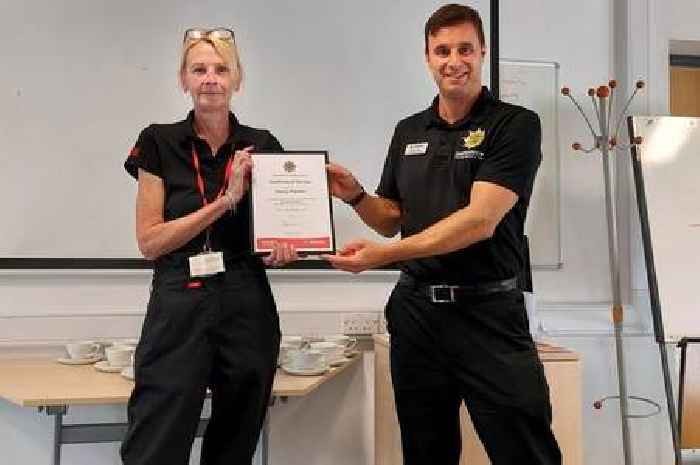 Meet Staffordshire's first female firefighter to clock up 30 years' service