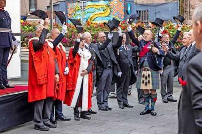 Pictures as hundreds gather for official Perth proclamation of new Sovereign, King Charles III