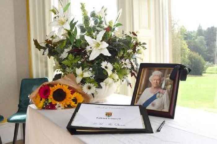 Falkirk schools and GPs will close on the day of Her Majesty the Queen's funeral