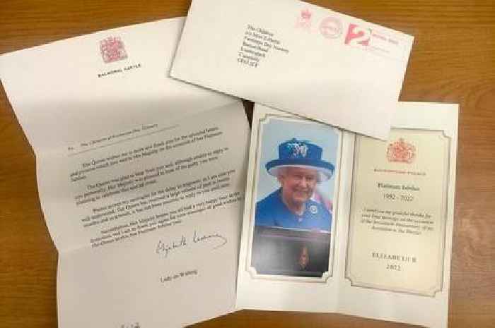Welsh nursery receives thank you letter from the Queen the day before her death