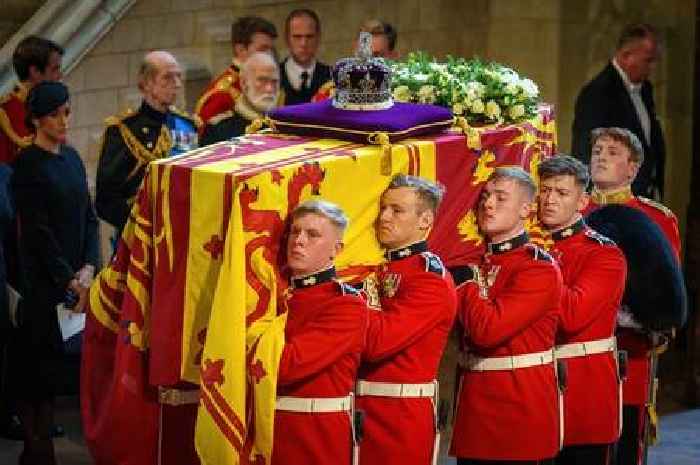 What happens after Queen's funeral service ends at Westminster Abbey?