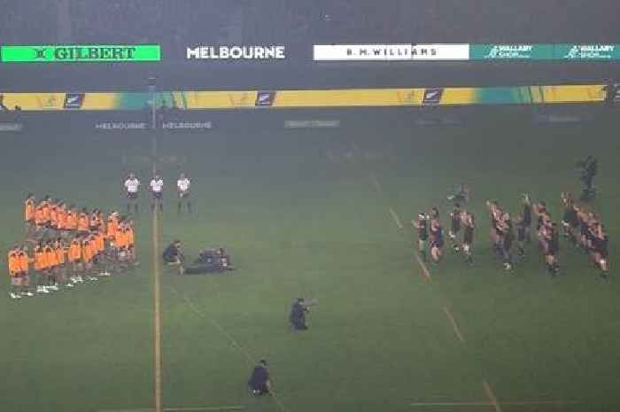 Australia challenge All Blacks' Haka with boomerang-shaped charge in feisty start to Bledisloe Cup