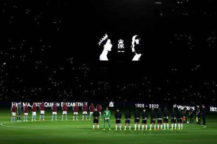Aston Villa's Villa Park falls silent before Southampton for special tribute to Queen Elizabeth