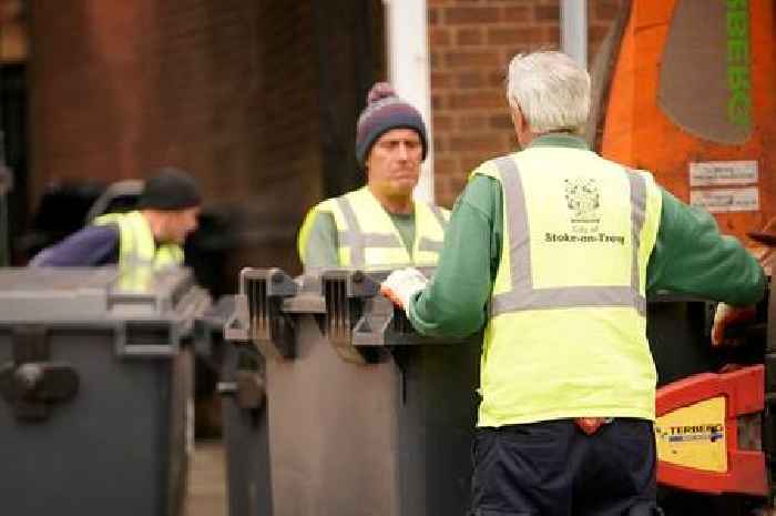 Get your bins out if you live in Bentilee, Cobridge, Burslem, Middleport, Abbey Hulton and Tunstall
