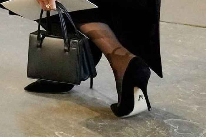 Hidden symbol on Meghan Markle's shoe explained after fans left confused